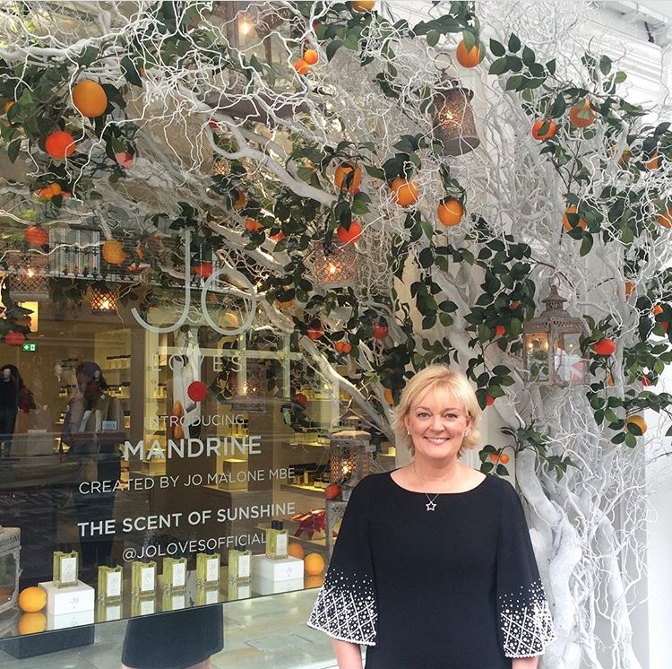 Picture of Jo Malone MBE(Image courtesy of @jolovesofficial)