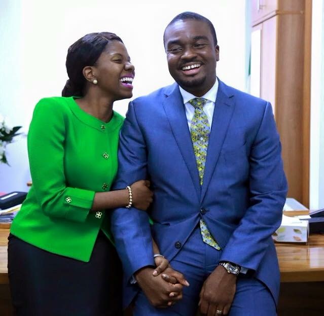 Mrs. Kemi Oyedepo and Pastor David Oyedepo