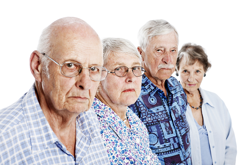 World's Elderly Celebrate Global 'Running-Will-Ruin-Your-Knees' Day 