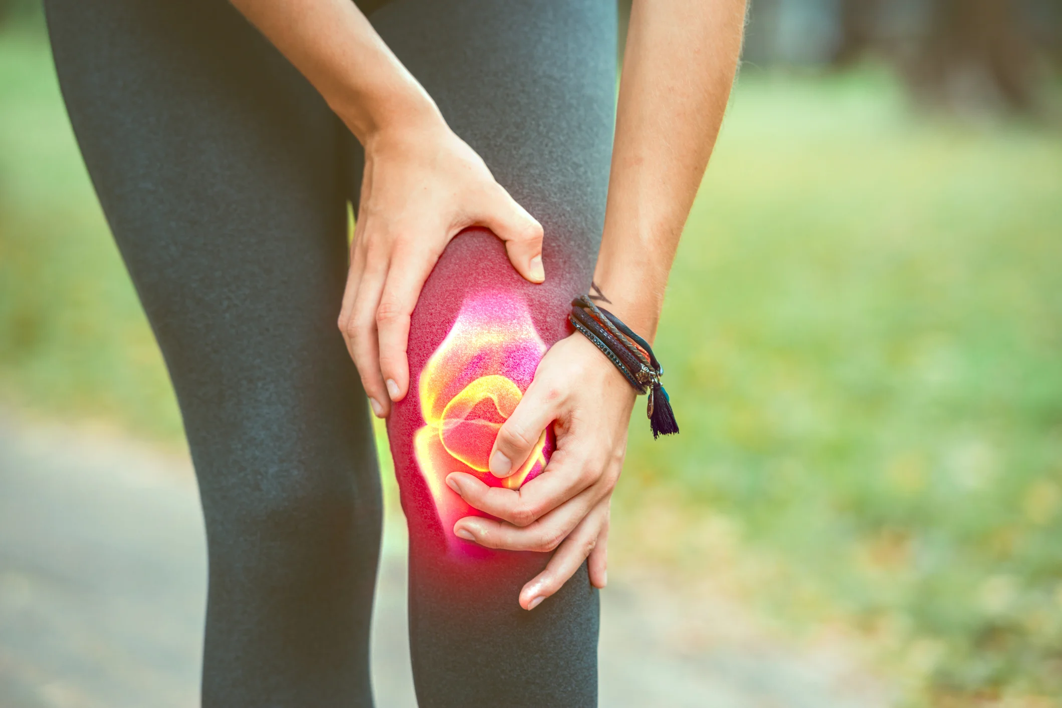 Woman’s Knee Bones Visible Through Her Damn Pants, If You Can Believe That