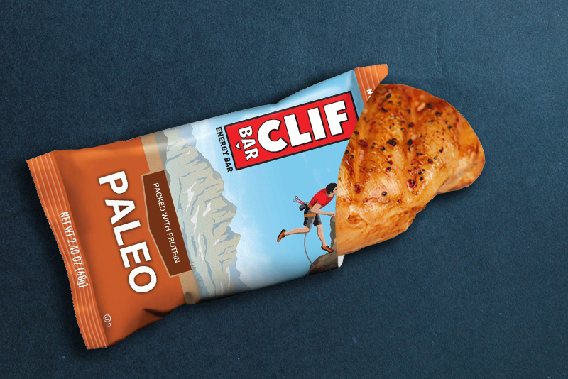 New CLIF PALEO Bars Basically Just Grilled Chicken Breasts