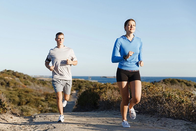 ‘Nice View,’ Says Asexual Man Running Behind Woman, Referring to Gorgeous Seascape