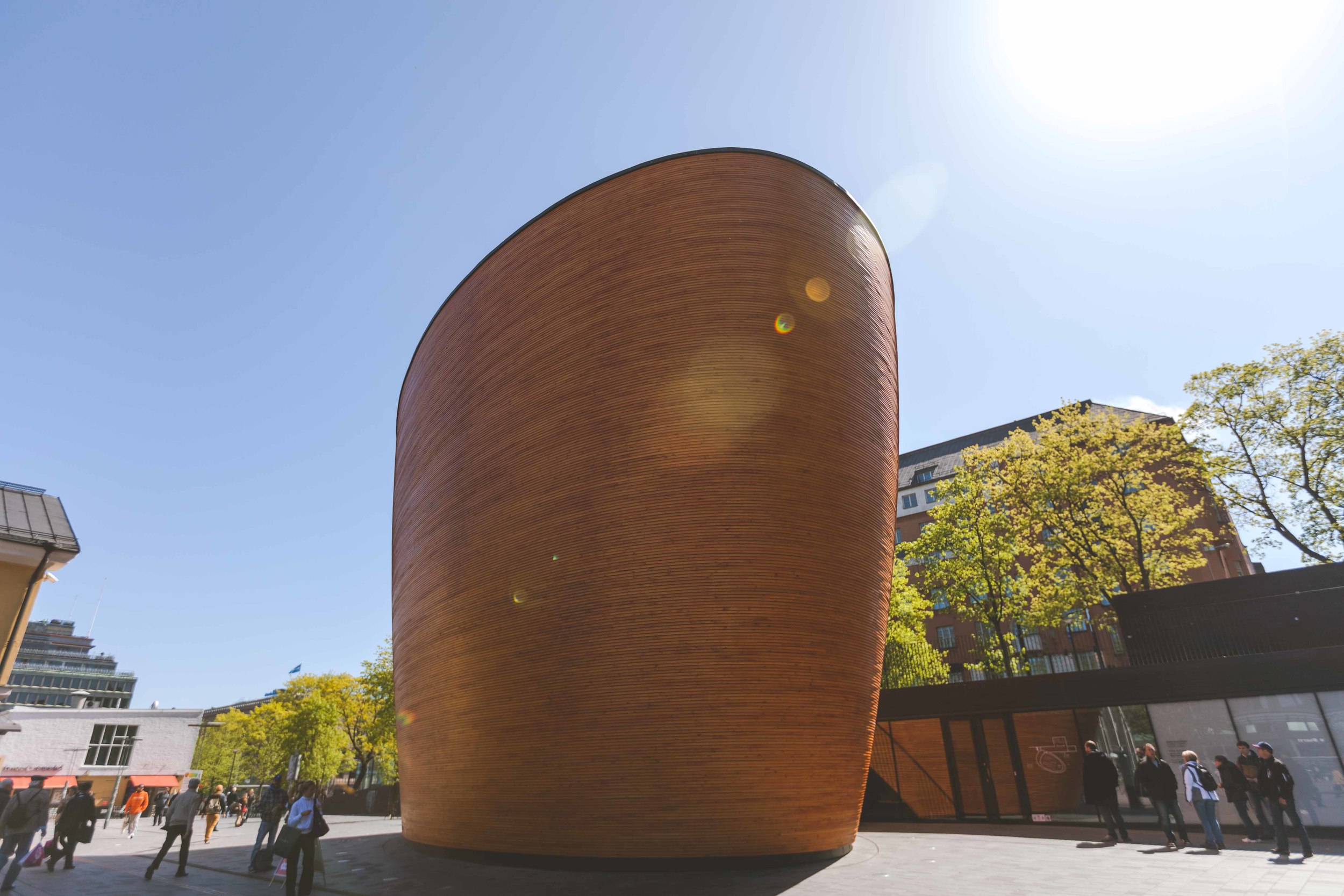 Kamppi Chapel.