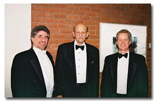 Left to right: Russell Hoffman, Milton Schwartz, and Craig Smith.