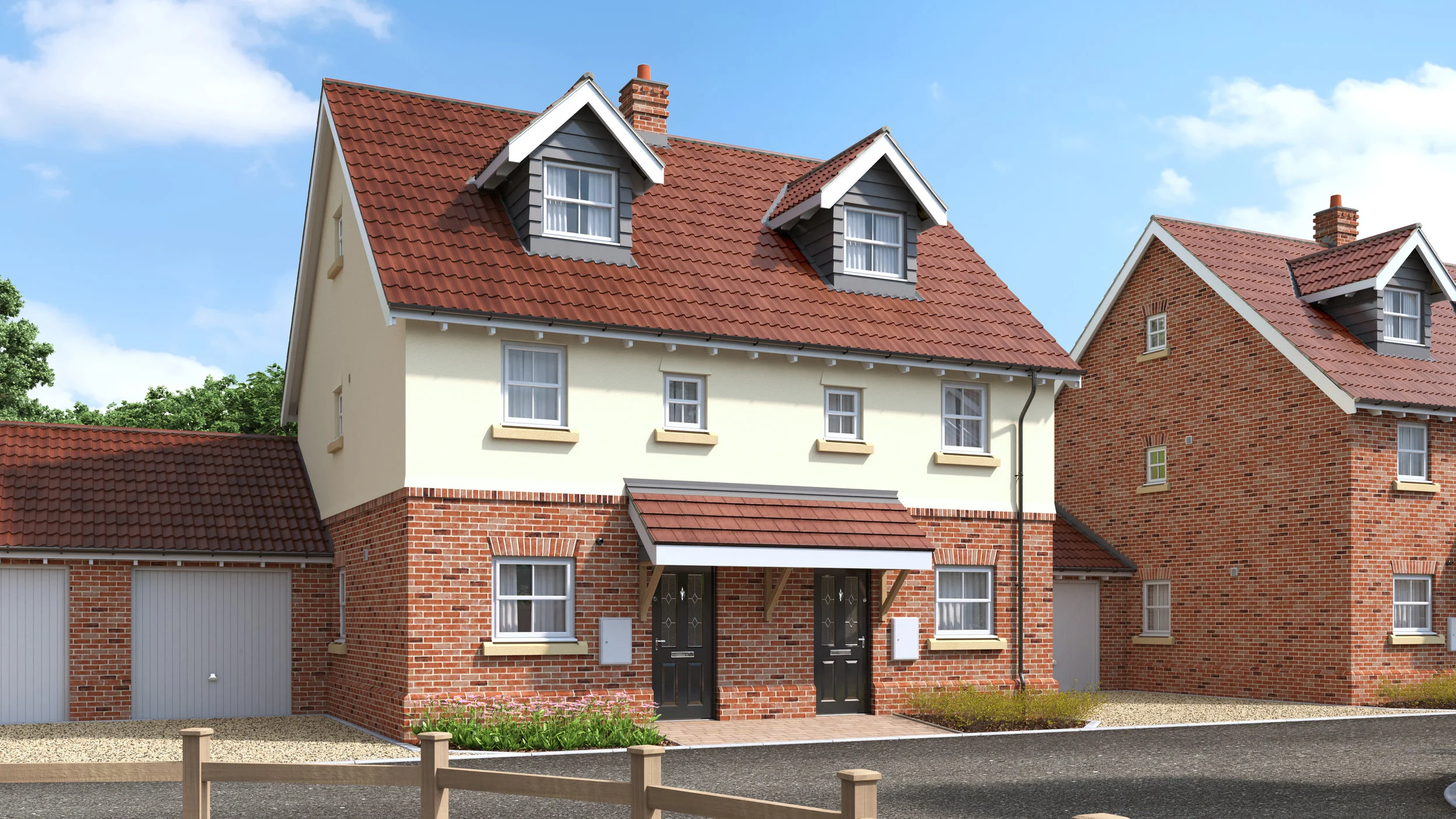 Semi-detached family home