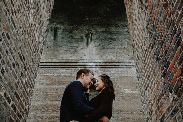 Love beneath the viaduct. 
@alexlawrencephoto
.
.
.
.
#engagement #engagementshoot #photography #portrait #photoshoot #wedding photography