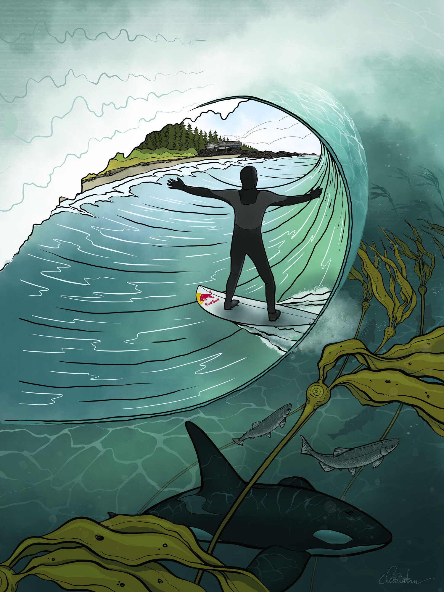 2020 Canadian Surf Nationals // Poster Art