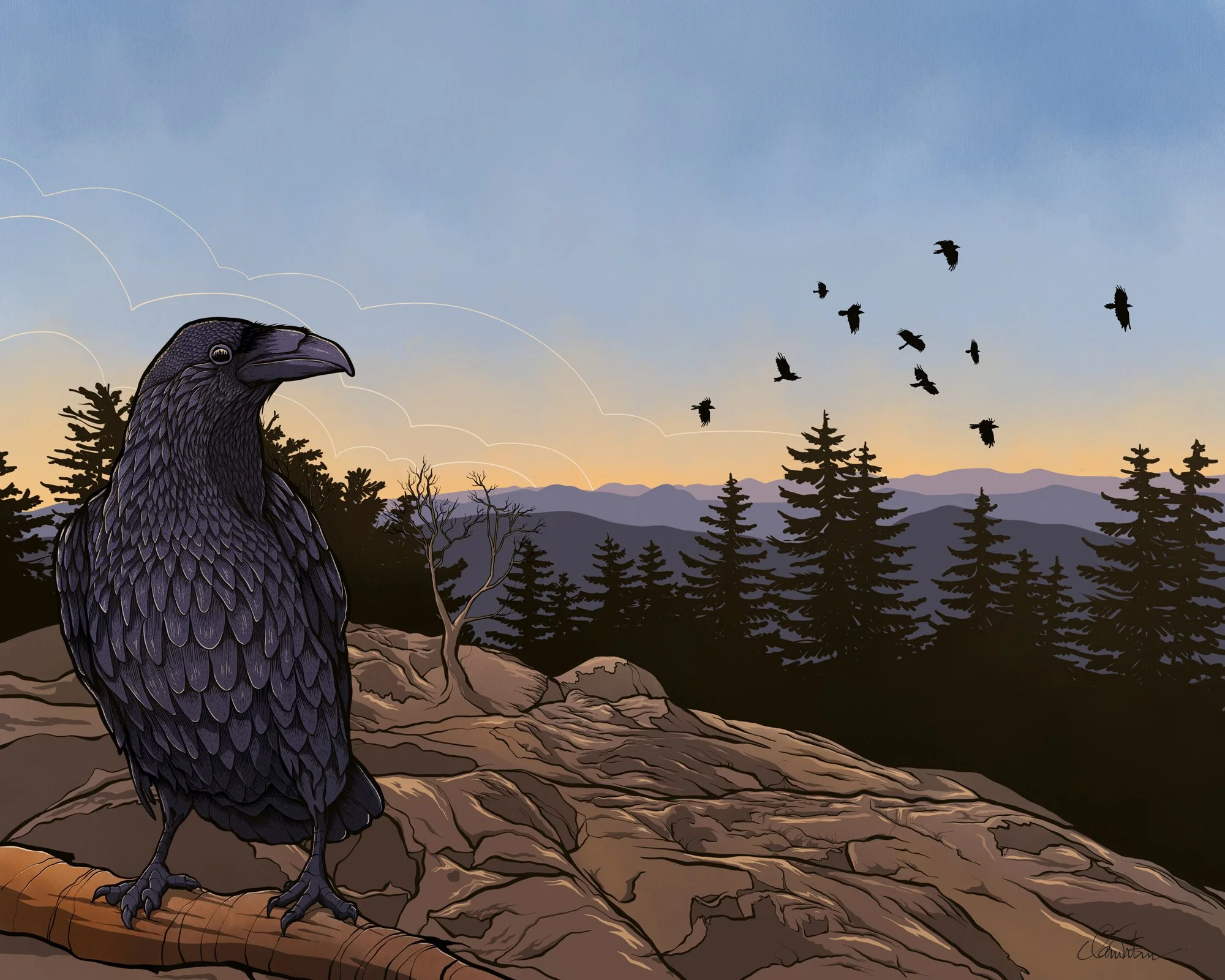 Mount Work Ravens