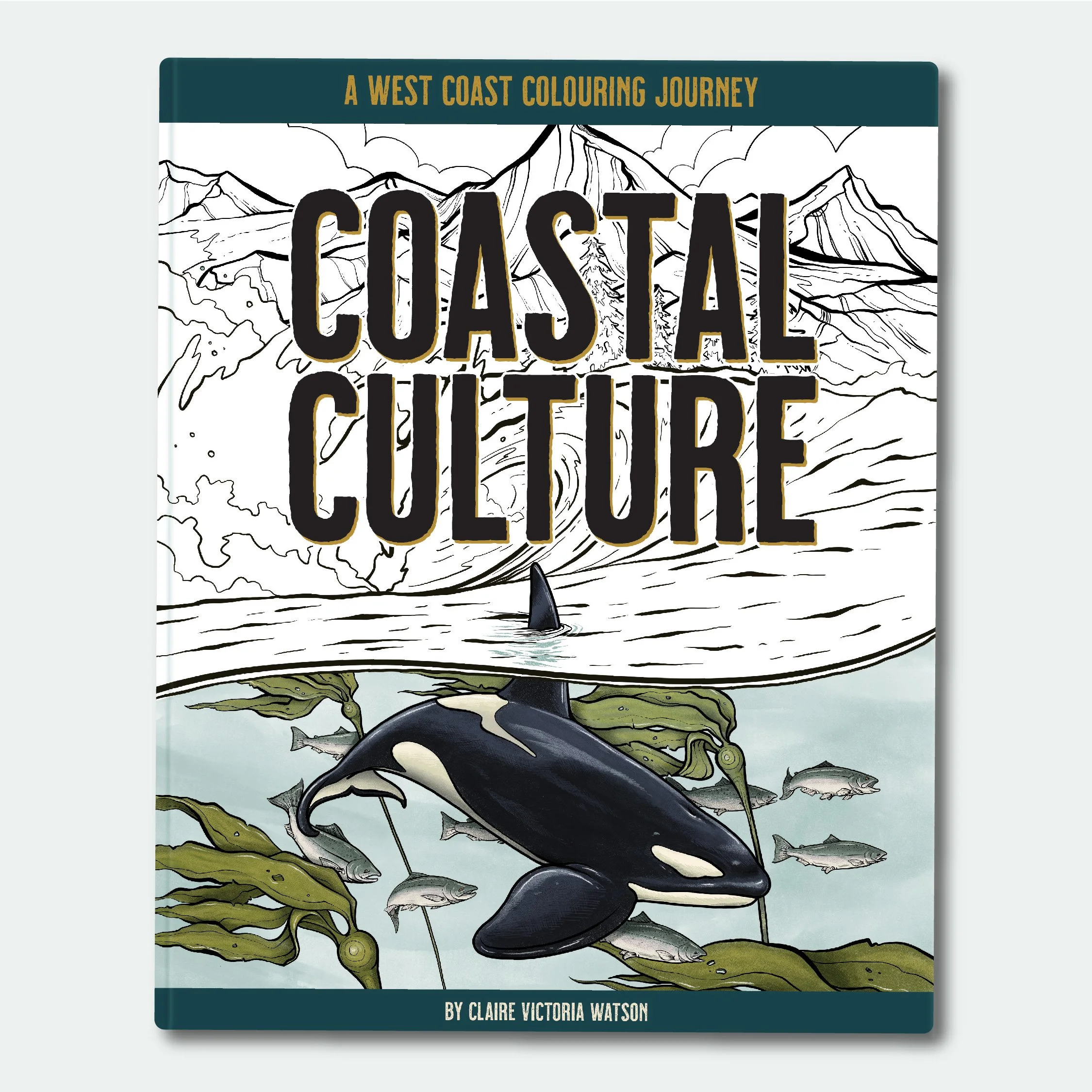 Coastal Culture: A West Coast Colouring Journey