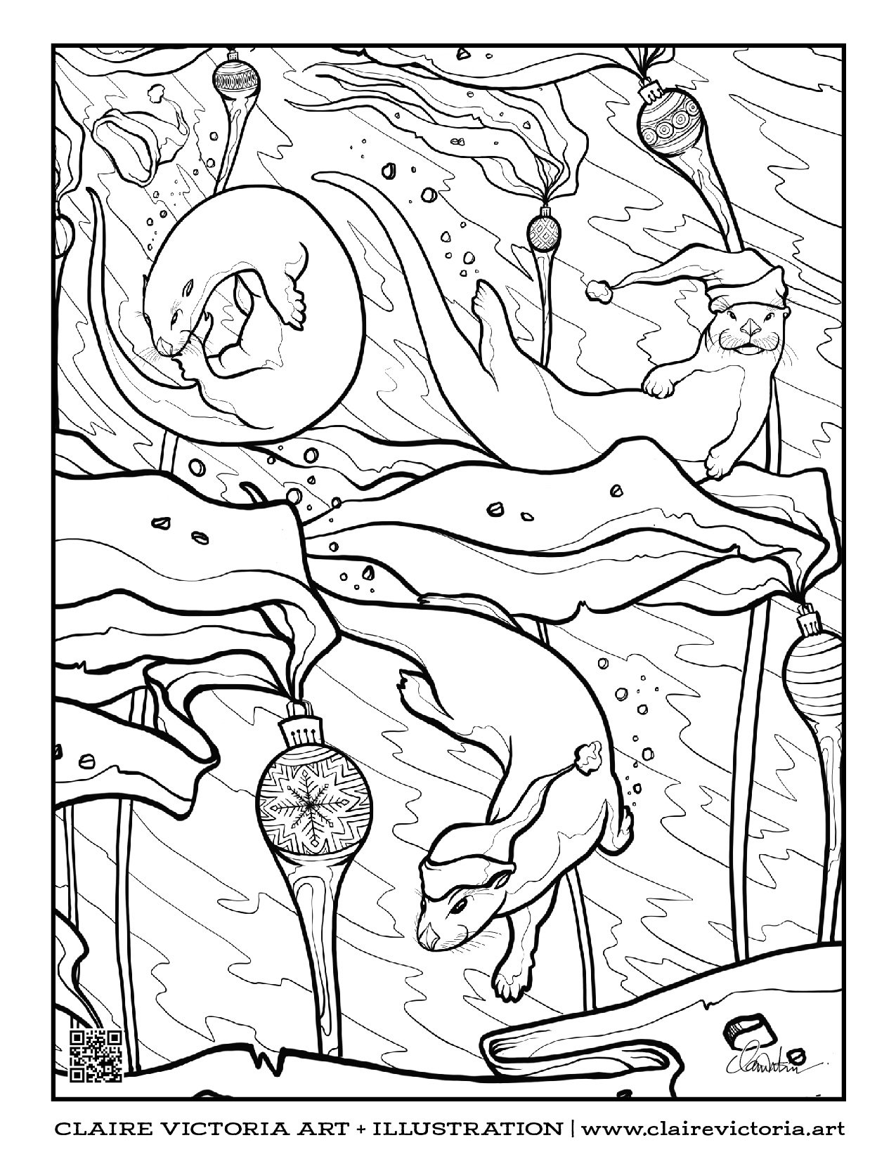 xmas colour pages_xmasotters.jpg