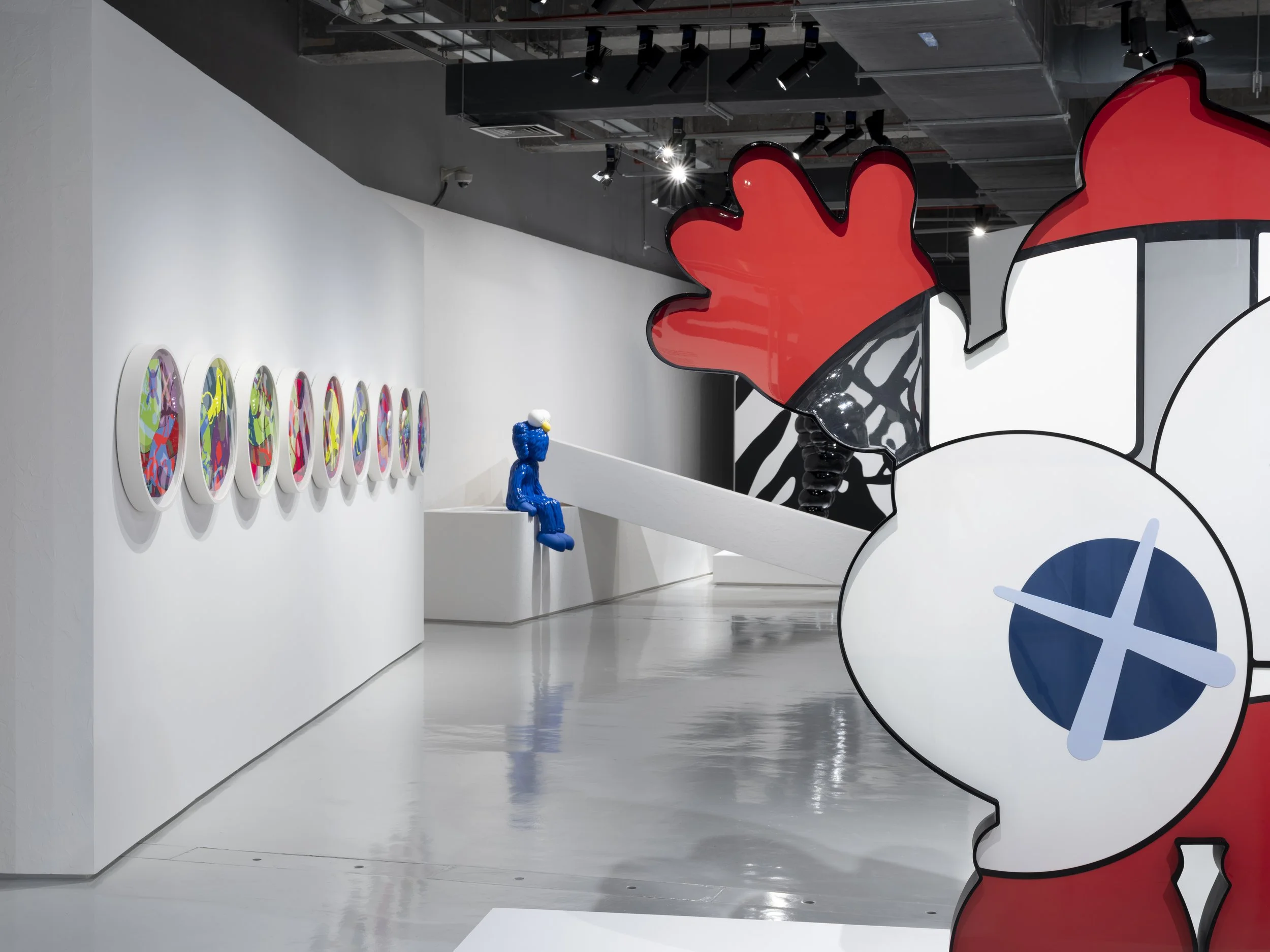KAWS: HE EATS ALONE Exhibition, Doha