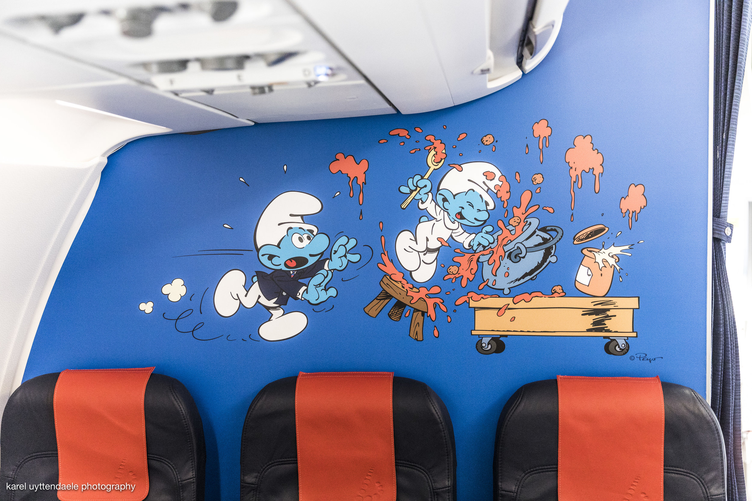 Introduction Brussels Airlines Aerosmurf #SNSmurfs