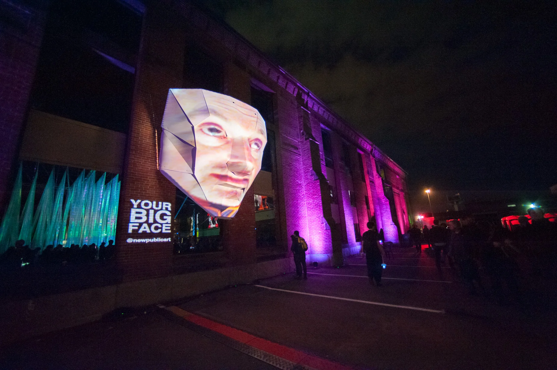 Your Big Face <br> New American Public Art