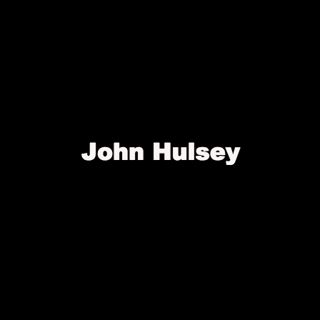 You, Specific or General <br> John Hulsey