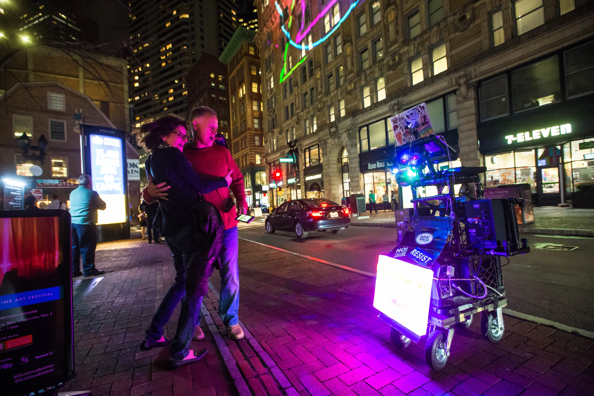 Disco Dogs_Gary Halliwell, Christina Zwart & Ian Condry_Illuminus 2017_Photo by Aram Boghosian_3.jpg