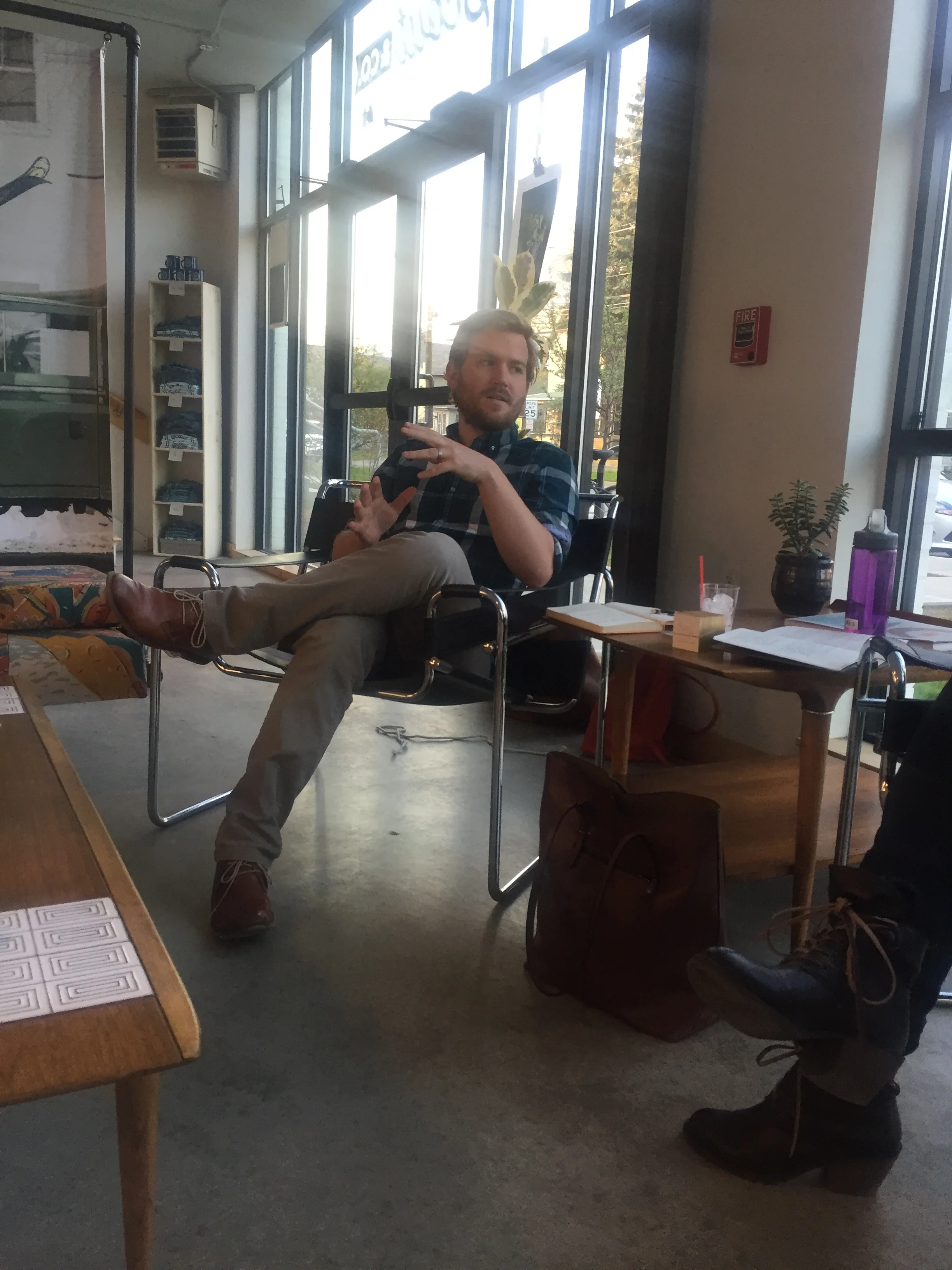 Ian Johnson of Birdwalk Press