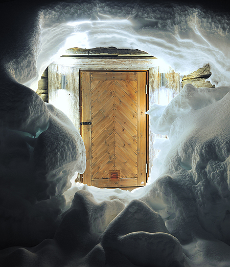 The Fäviken root cellar stores preserved fruits, root vegetables, and pickling experiments through the depths of the Swedish winter. 
