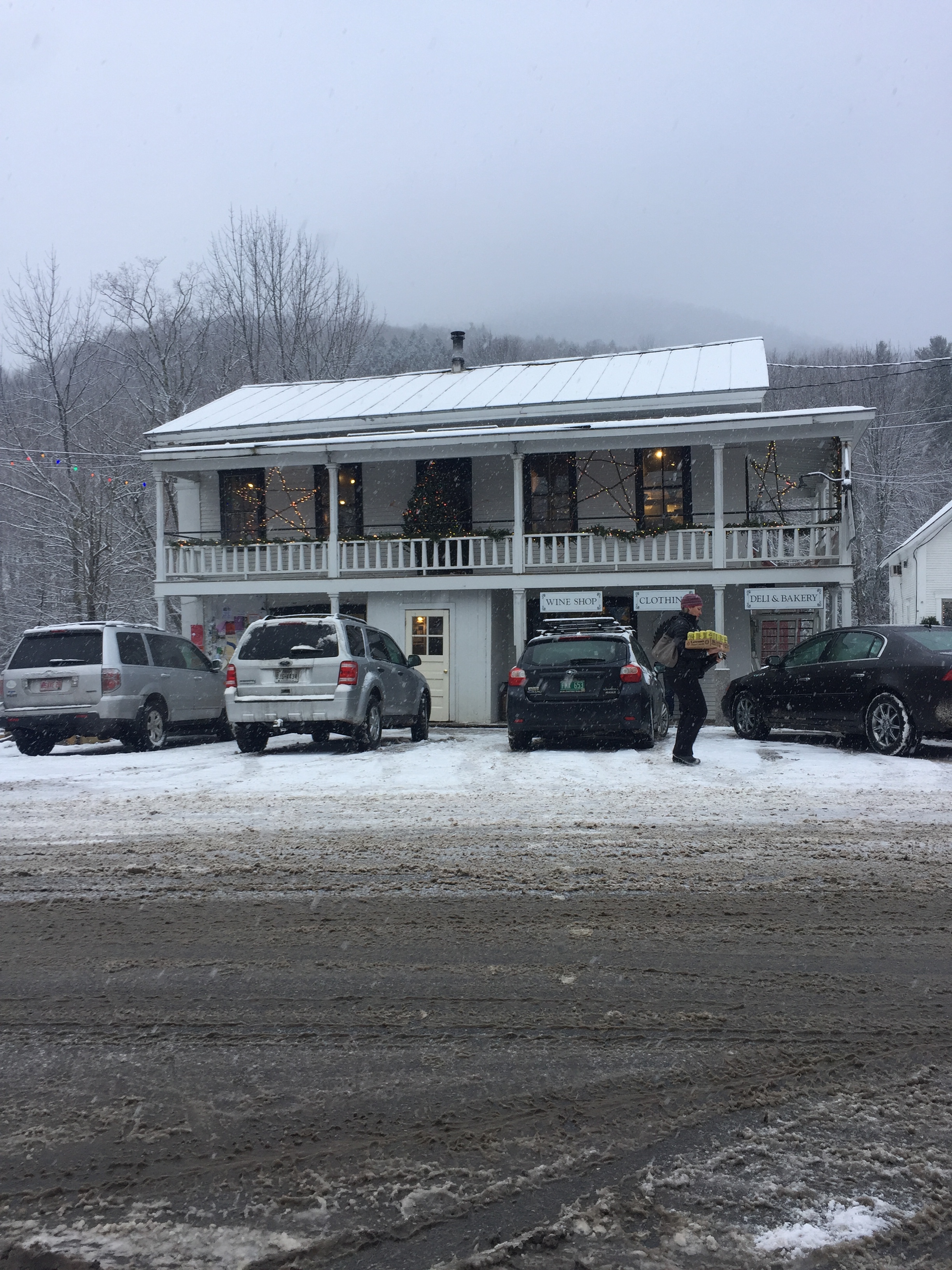 A case of Sip of Sunshine is worth braving the cold and slush for at The Warren Store. 