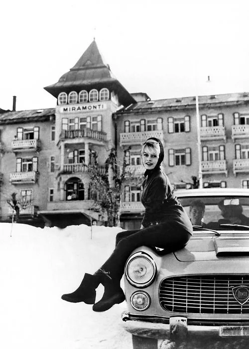 Brigitte Bardot in Cortina, 1958