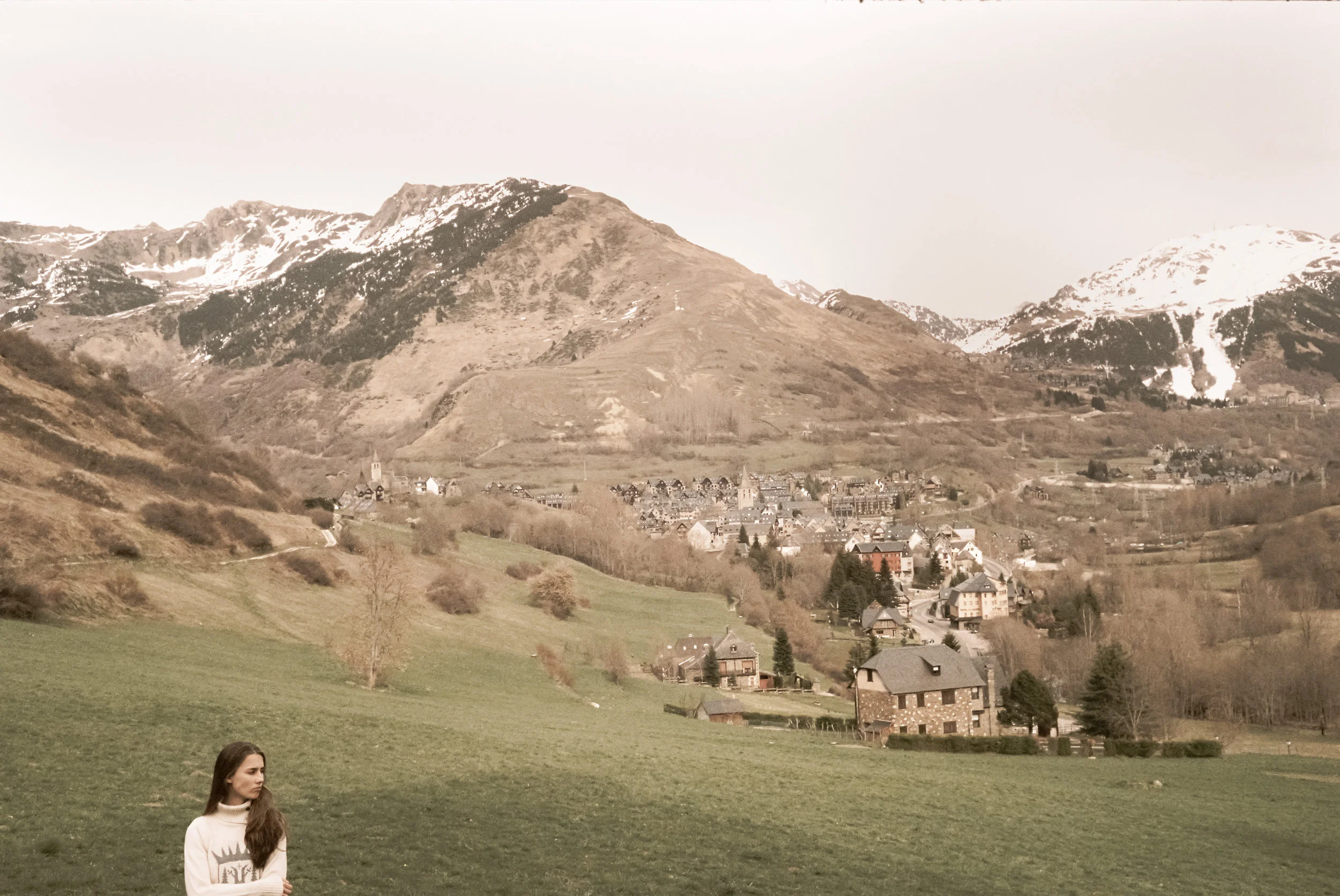The view of the Val d’Aran from Gessa