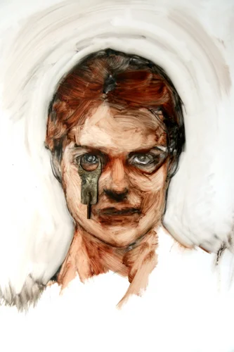 40. Available at Hicks Gallery, framed 50 x 70 cm