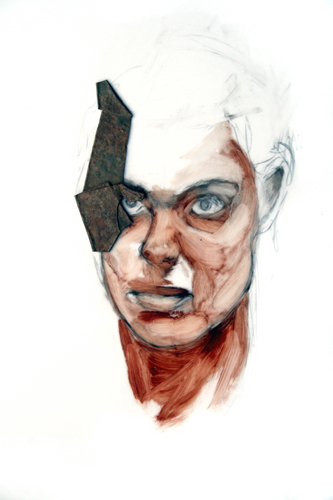 44. framed is 50 x 70 cm