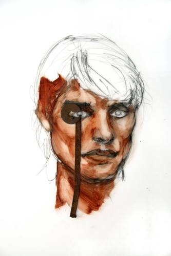 45. framed is 50 x 70 cm