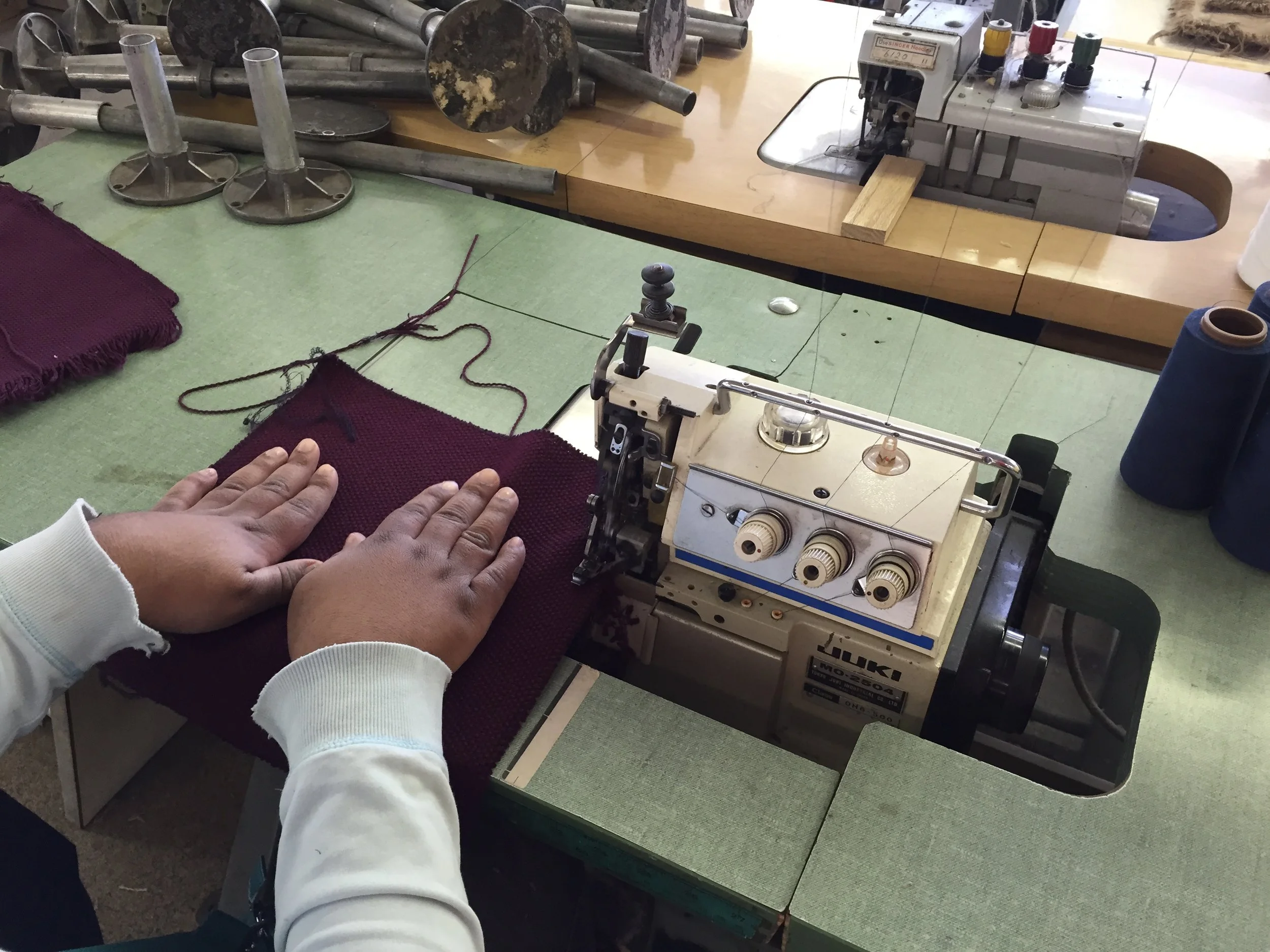 Using the serger