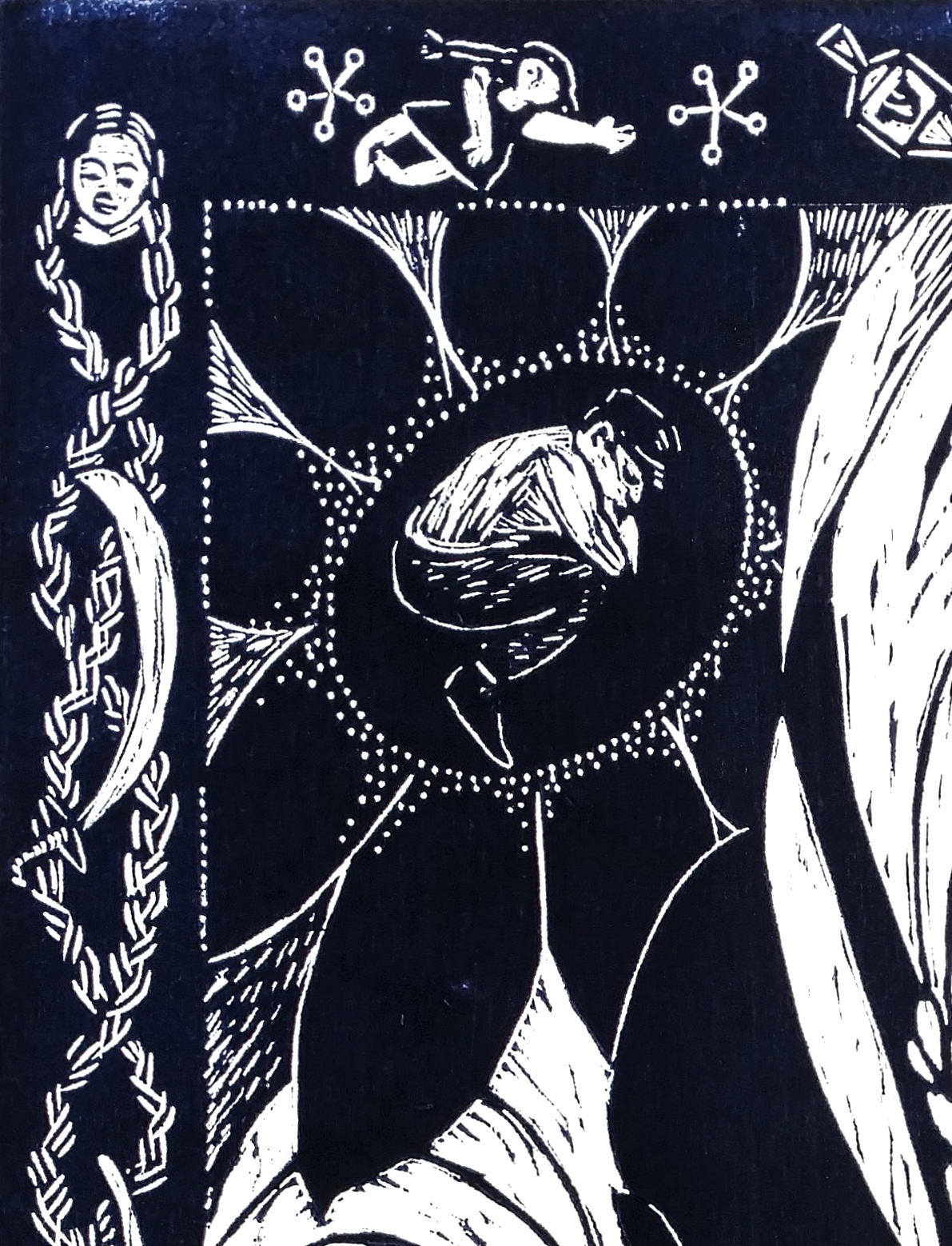 Zaida in the Wheatfield (detail)