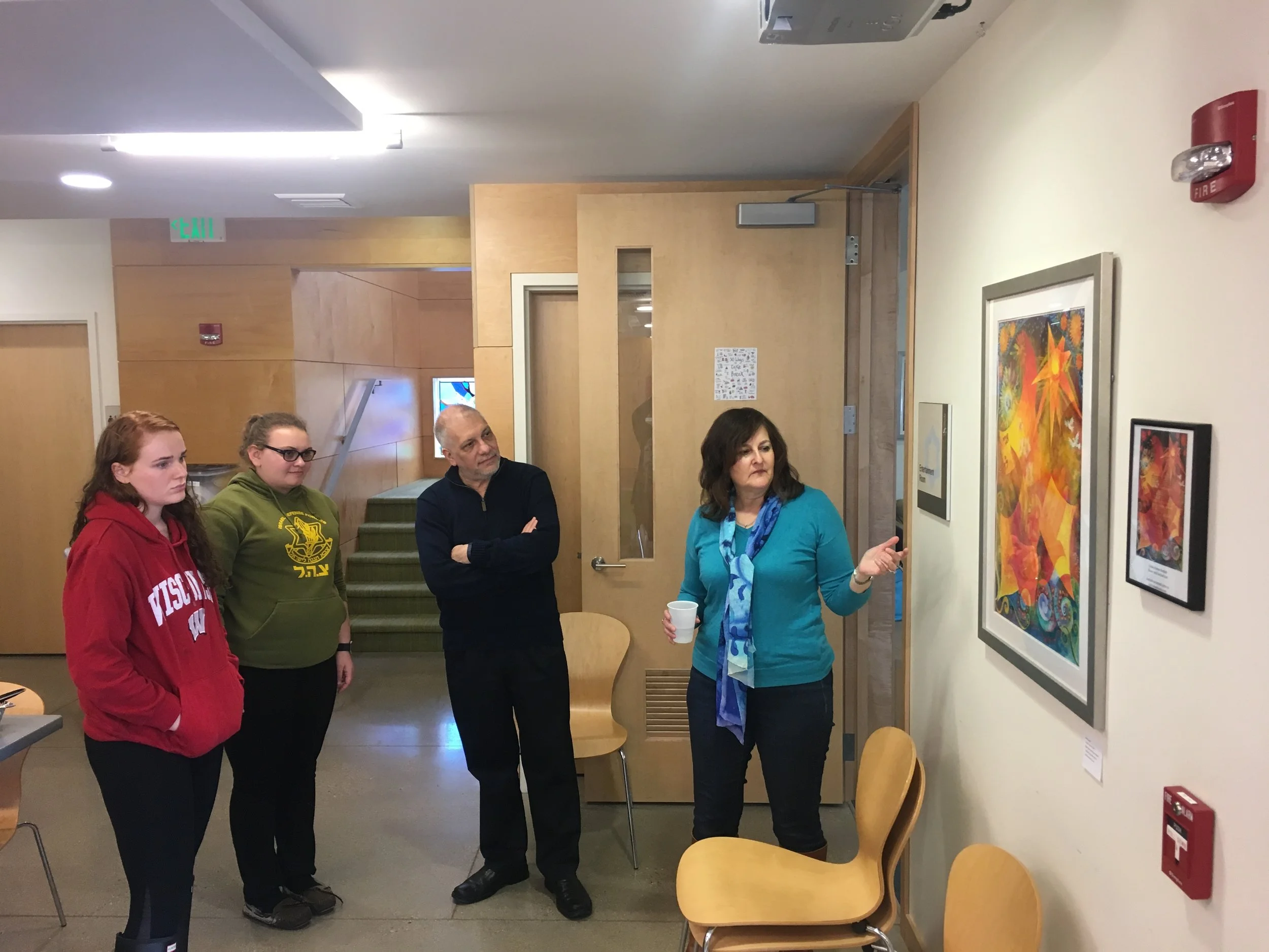 solo exhibition, Hillel Milwaukee