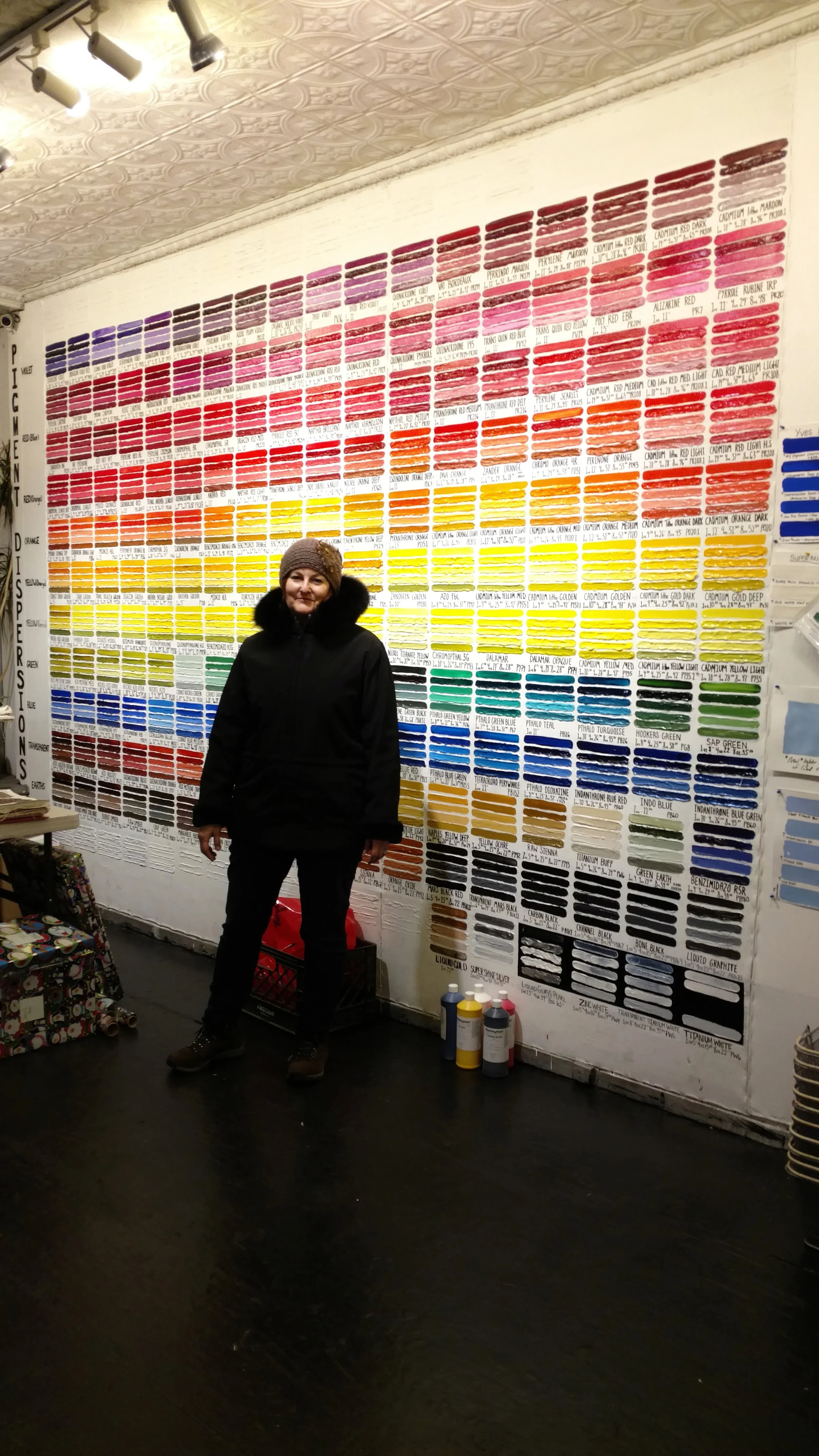 at Guerra Paints, NYC