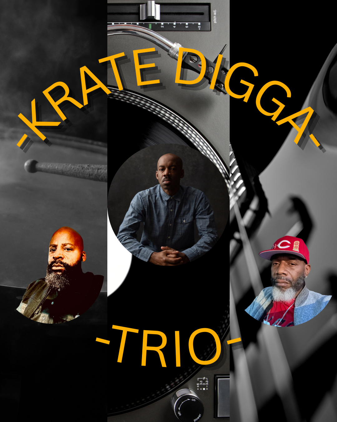 Krate Digga Trio @ 1st Friday