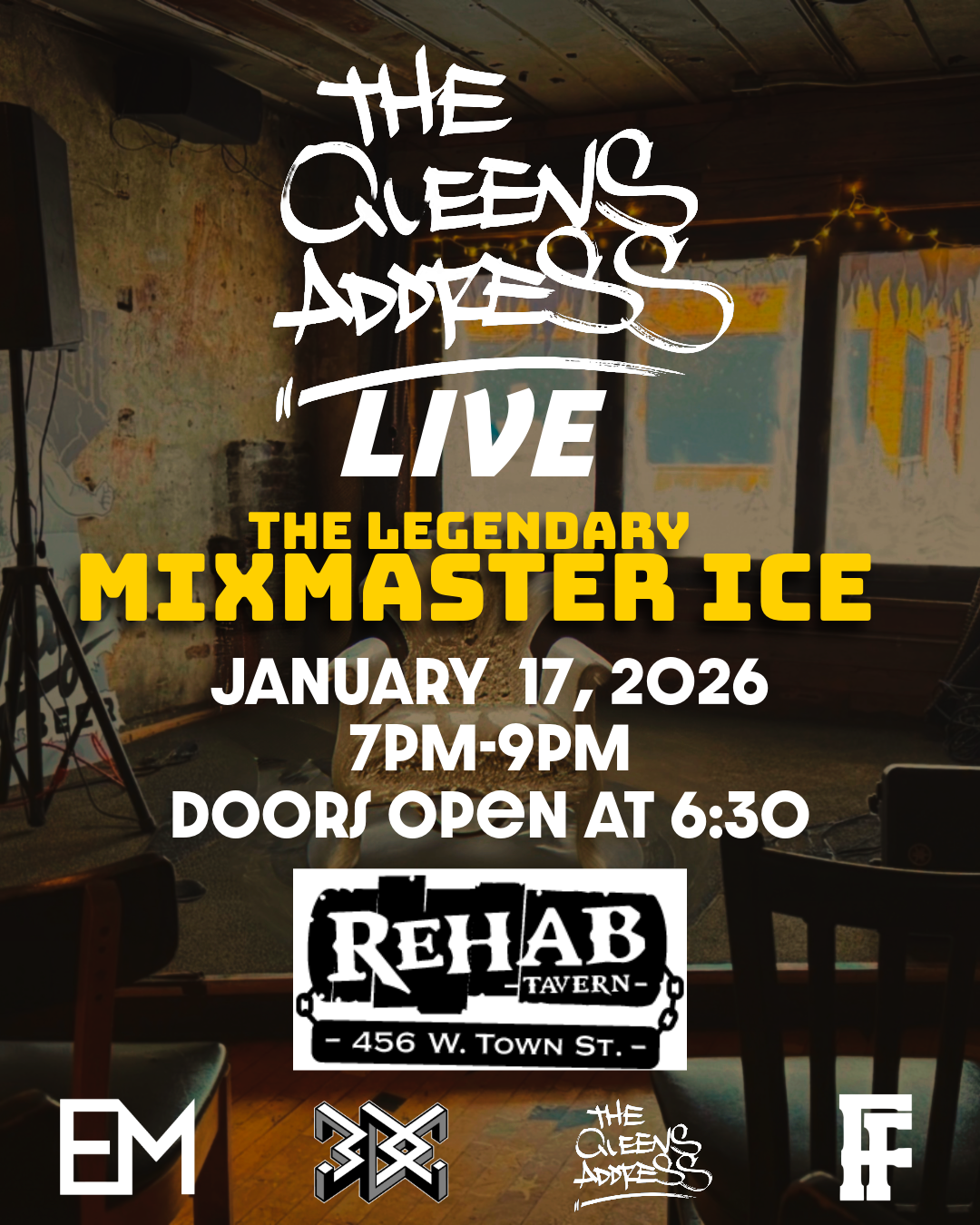 Queen's Address LIVE feat MixMaster Ice