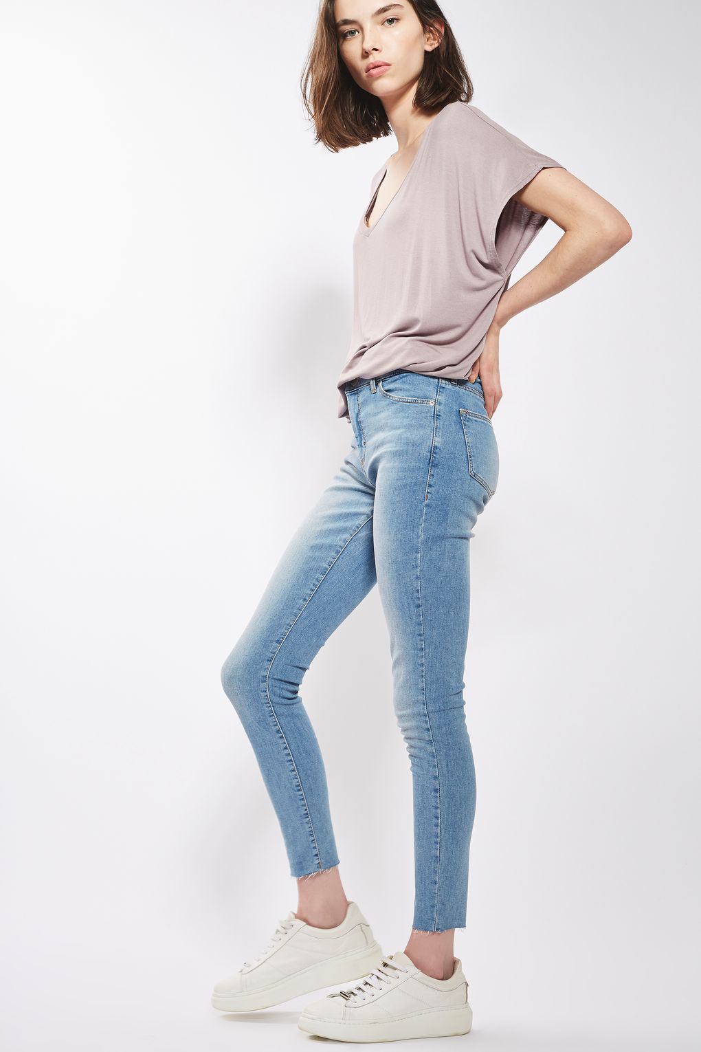 Topshop Light Blue Jeans