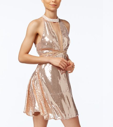 Free People Sequined Dress