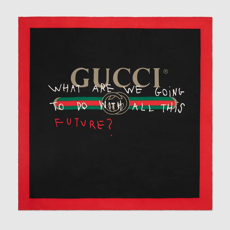 Gucci Logo Silk Scarf.jpg