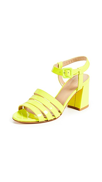Neon Yellow Block Heel Sandals.jpg