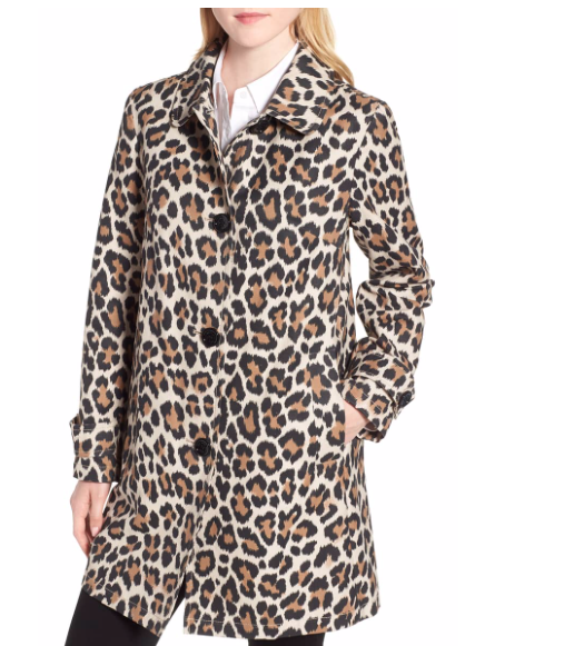 Kate Spade Leopard Coat