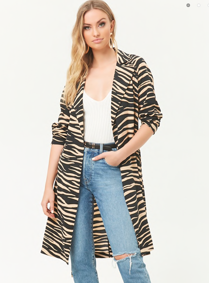 Tiger Print Jacket