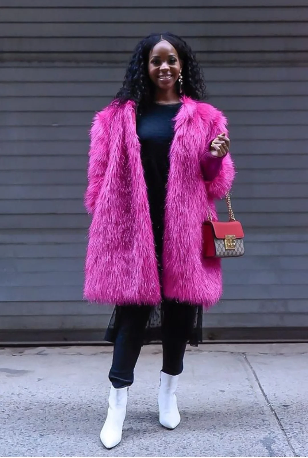 Pink Statement Coat Fashion Week.jpeg