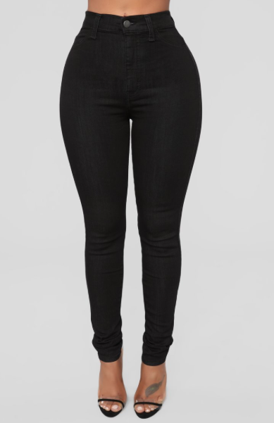 Classic High Waist Skinny Jeans 