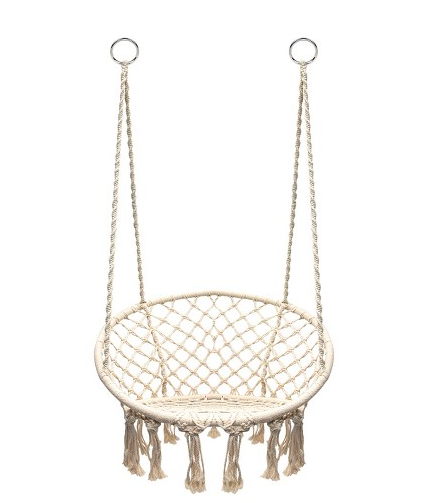 HANGING ROPE CHAIR OFF WHITE