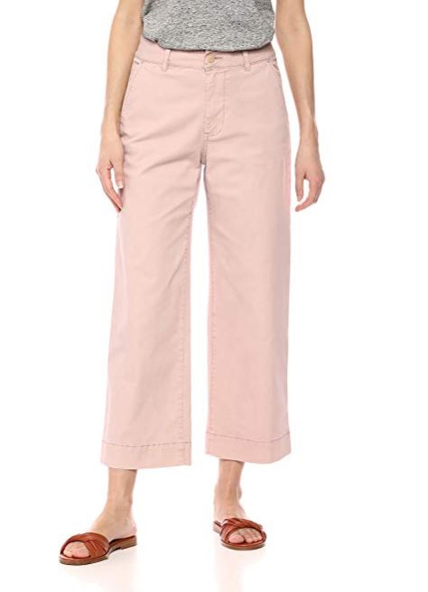 Amazon Brand - Daily Ritual Women's Washed Chino Wide Leg Pant