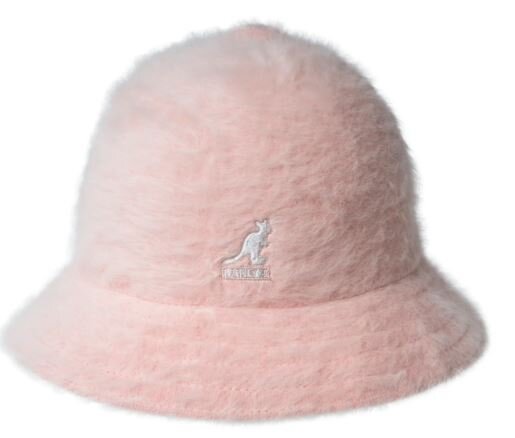 KANGOL Pink Fur Bucket Hat.JPG