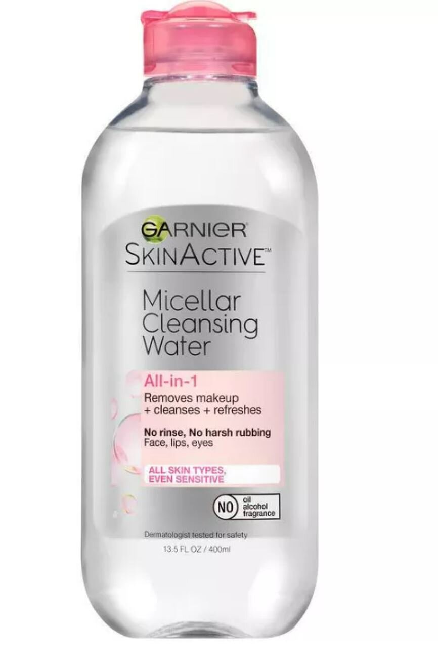 Garnier SKINACTIVE Micellar Cleansing Water All-in-1 Makeup Remover & Cleanser.JPG