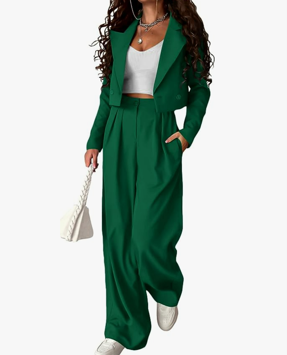 PRETTYGARDEN Women's 2 Piece Casual Outfits Cropped Blazer Jackets High Waisted Wide Leg Work Pants Suit Set.png