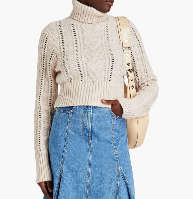 Elizabeth cable-knit wool, cotton and alpaca-blend turtleneck sweater.png