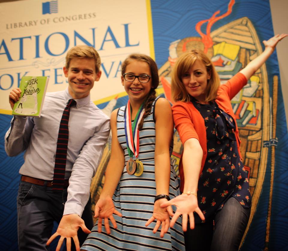 The Library of Congress had its annual "The Book That Shaped Me" essay contest. This year's first place winner, Rachel Smookler, wrote about Andrew's book JACK & LOUISA.