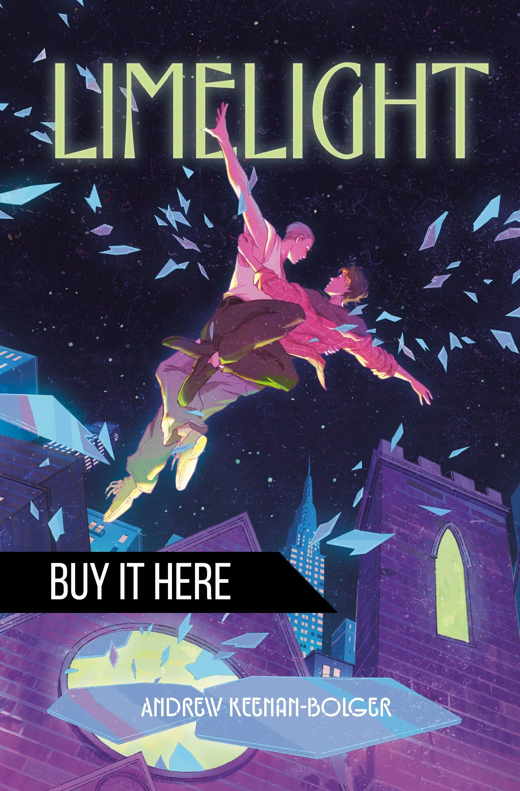 limelight andrew keenan-bolger buy it here book cover