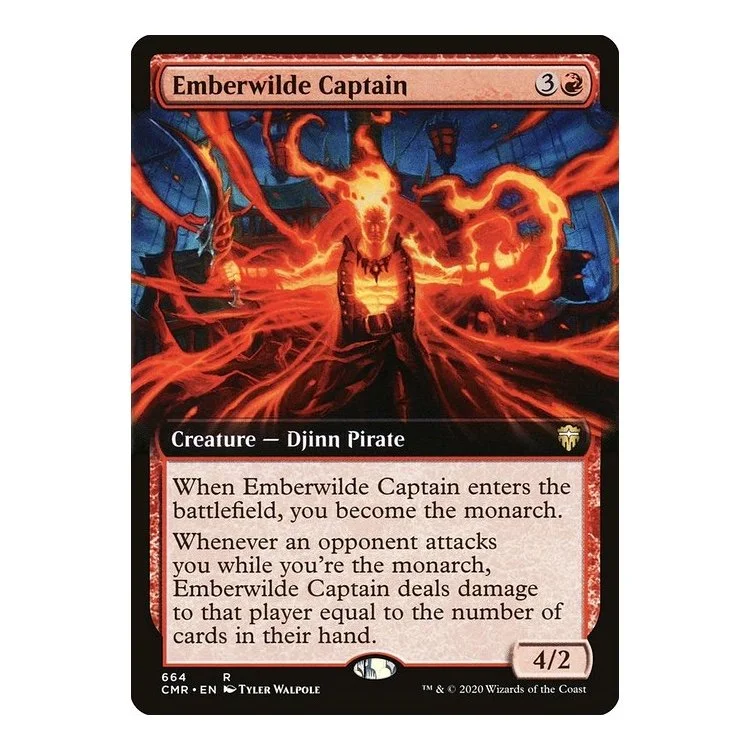 Emberwilde Captain (Expanded Art) — Tyler Walpole Illustration